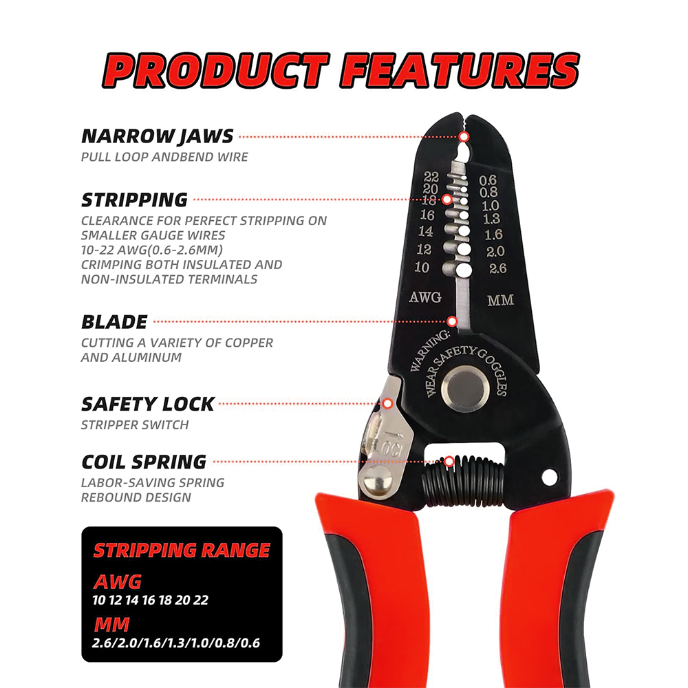 Automatic Wire Stripper Cutter - Кусачки для проводов, инструмент для зачистки