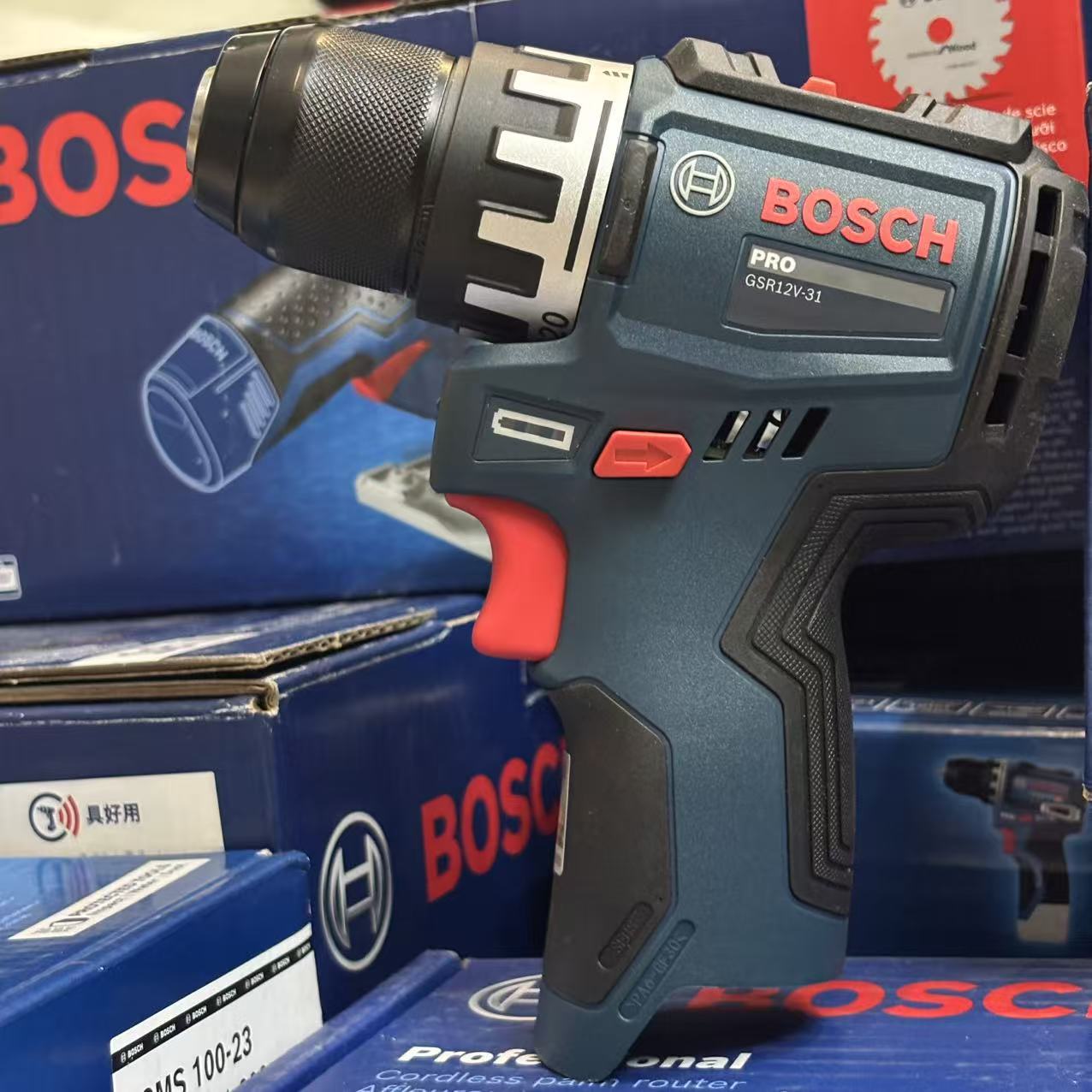 Power Tools - Беспроводная дрель Bosch Professional GSR 12V-31,