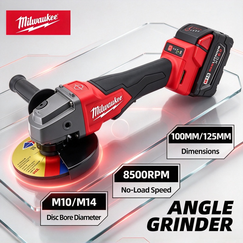 Brushless Angle Grinder Battery Powered - Новая Оригинальная Угловая Шлифовальная Машина Milwaukee