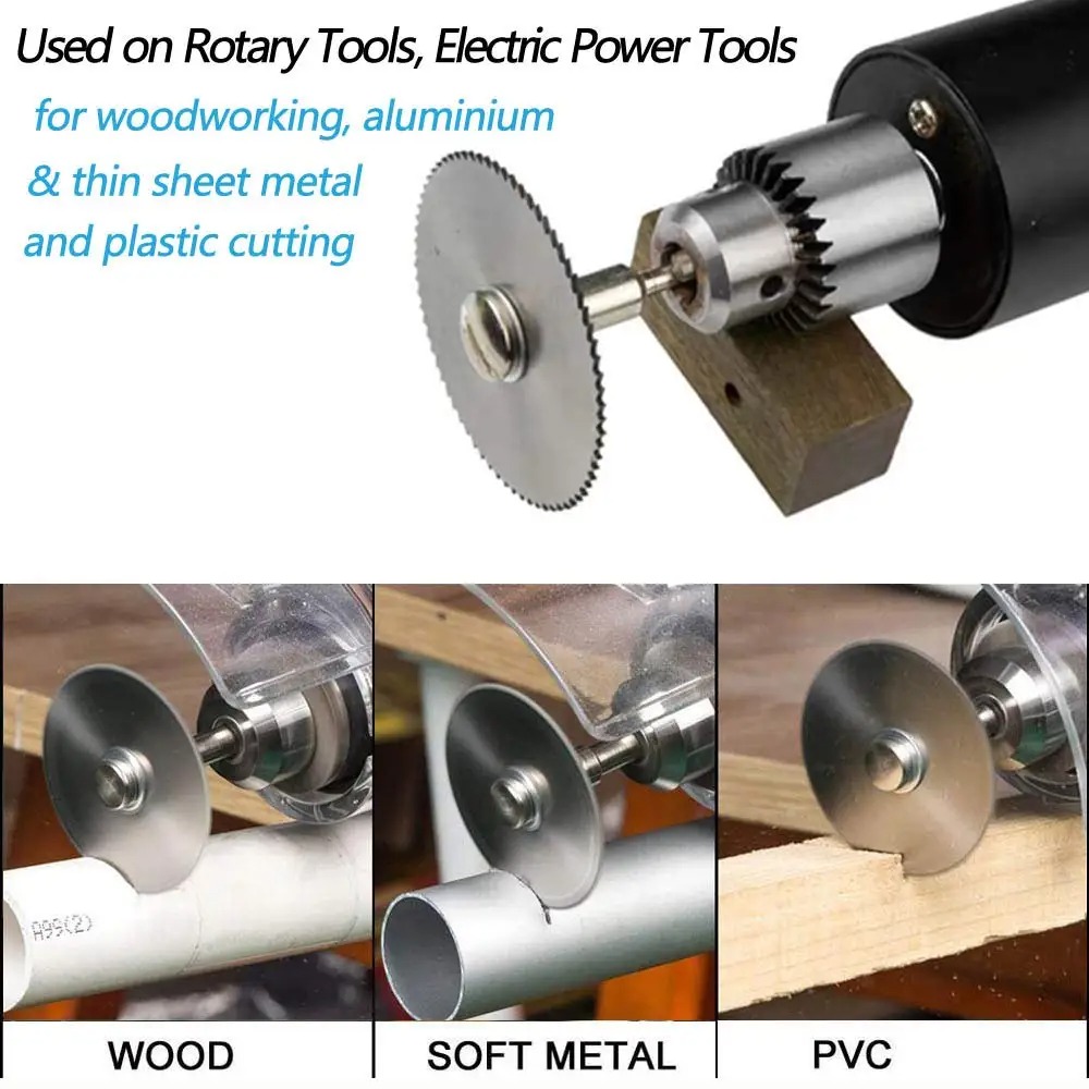 6 шт. HSS дисковая пила, враща – обзор и цена Cordless Rotary Tool Kit Accessories