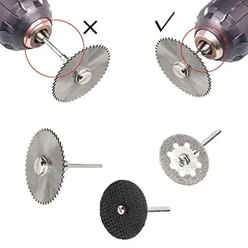 6 шт. HSS дисковая пила, враща – обзор и цена Cordless Rotary Tool Kit Accessories